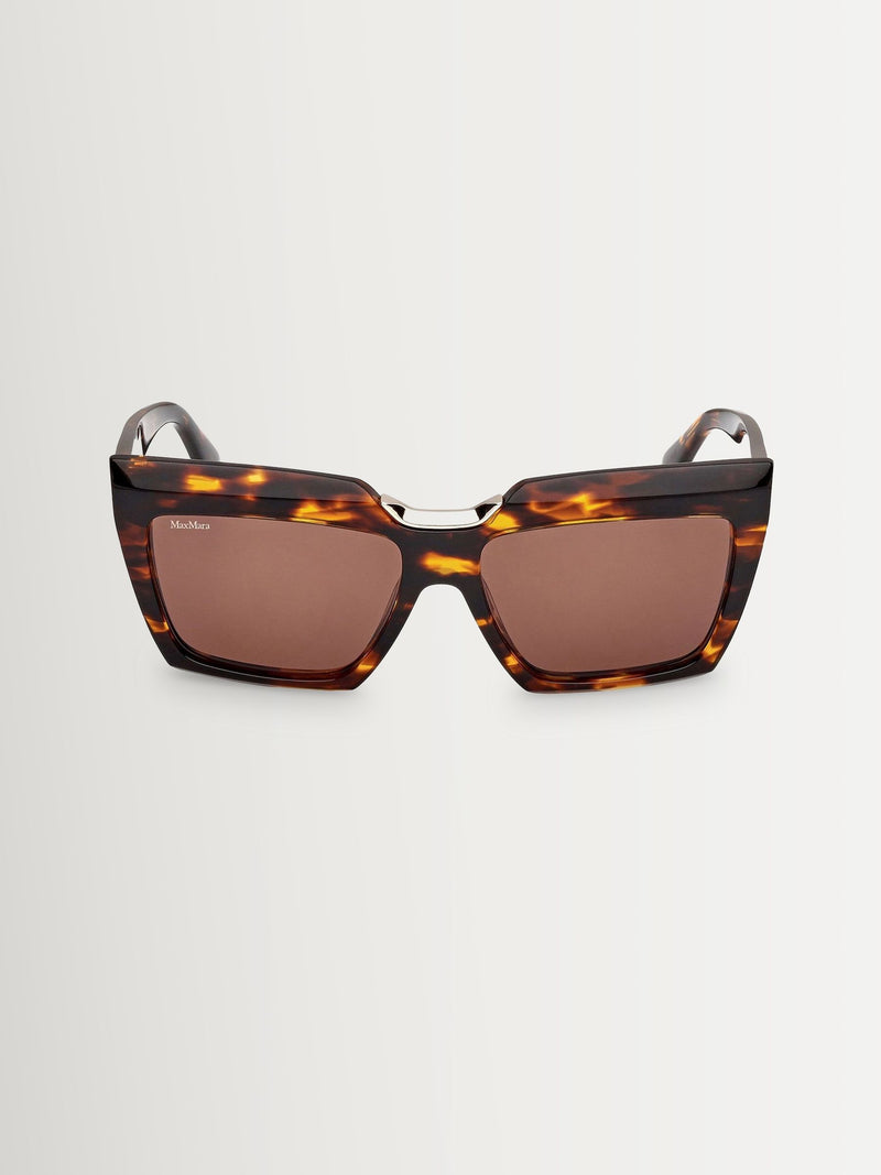 Max Mara brown bold sunglasses (British brand)