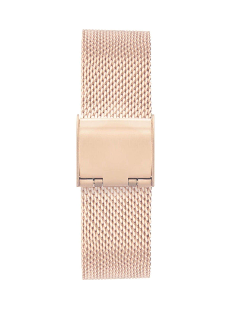 Limit Gold 29mm square analogue watch with mesh strap, UK version