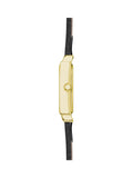 Limit Black Classic 20mm rectangular analogue watch, UK version