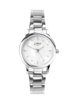 Next Limit Silver 26mm Round Analogue Watch with Stainless Steel Bracelet- Buy online at McGrocer