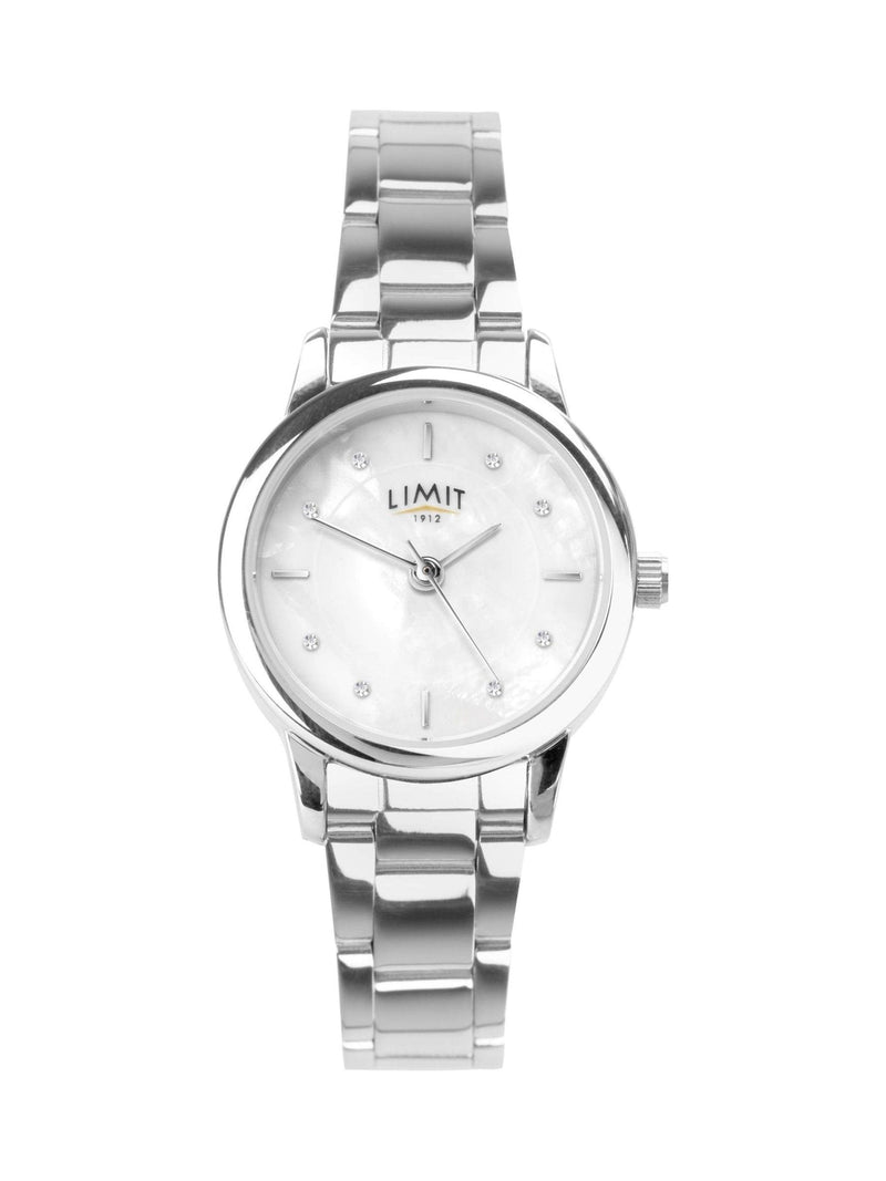 Limit silver round analogue watch 26mm, UK version