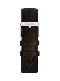 Limit Brown 38mm round analogue watch with dark brown strap, UK version