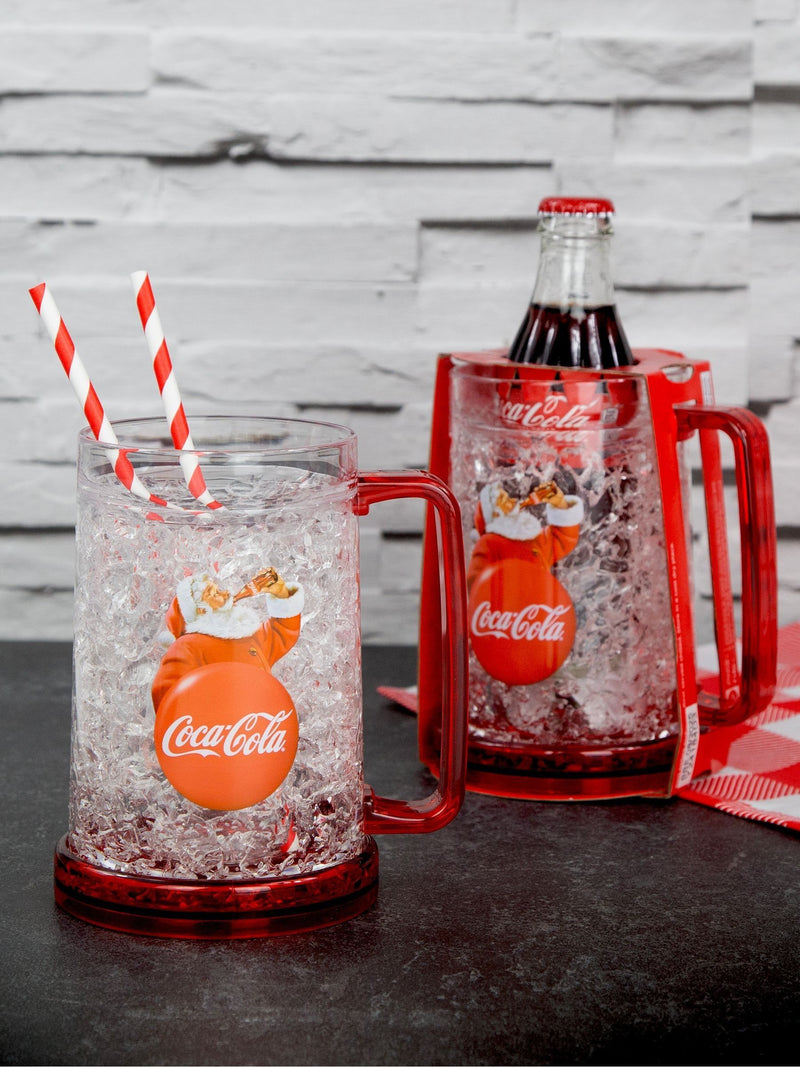 Coca-Cola chiller mug gift set with 200ml bottle - British product