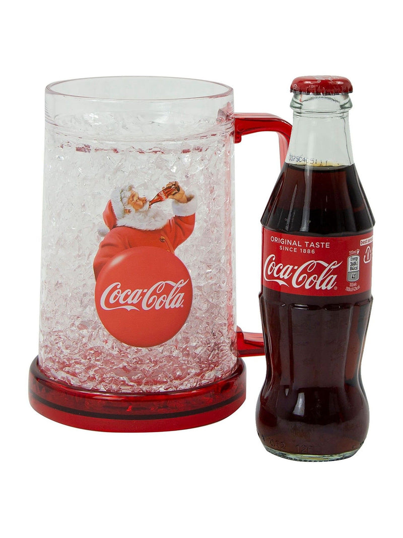 Coca-Cola chiller mug gift set with 200ml bottle - British product