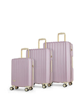 Next Rock Purple Primrose 3 Piece Suitcase Set- Buy online at McGrocer