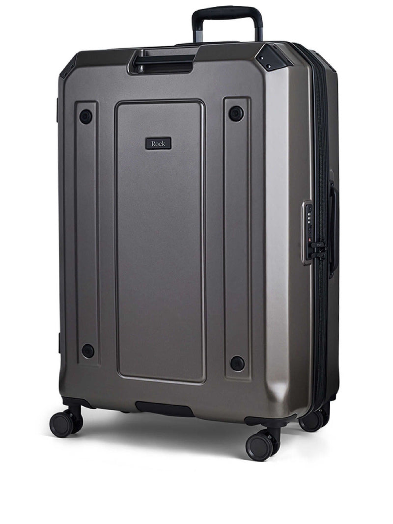 Rock Alpine large grey suitcase - British product