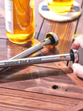 Oakdene personalised beer chiller sticks set, imported from the UK