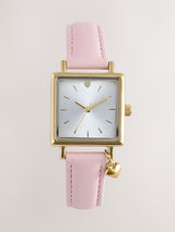 Next Pink Heart Charm Detail Watch- Buy online at McGrocer