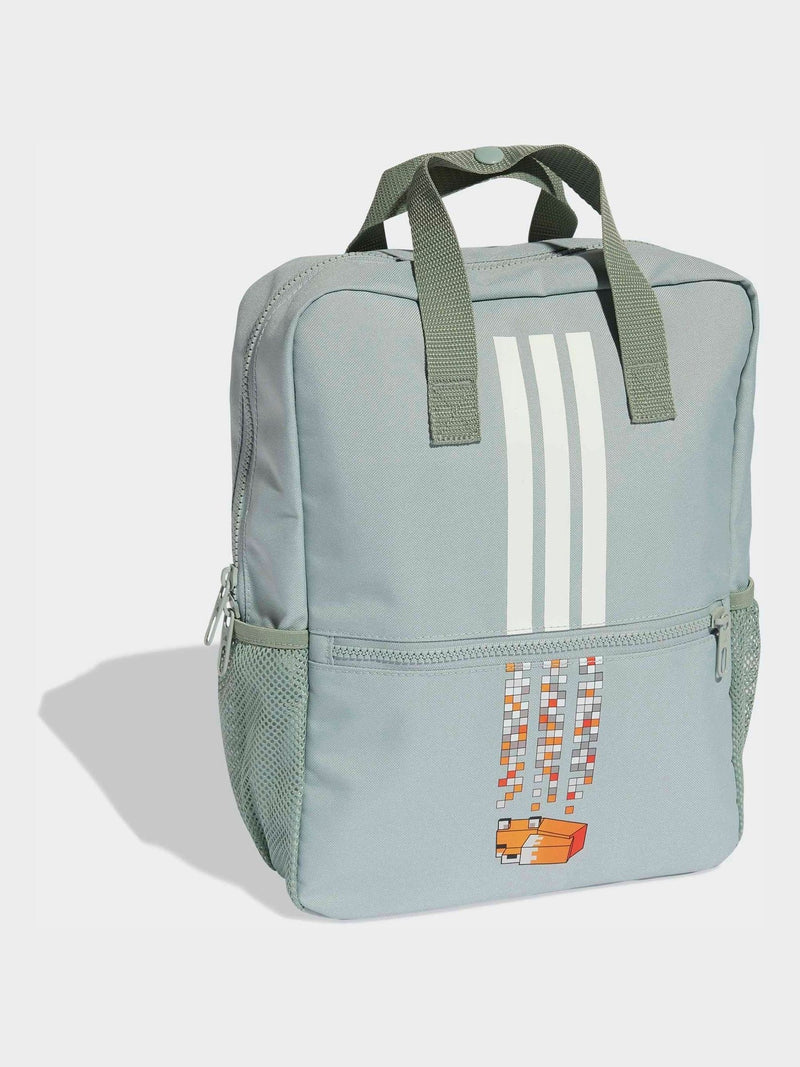adidas green Minecraft kids backpack - imported from the UK