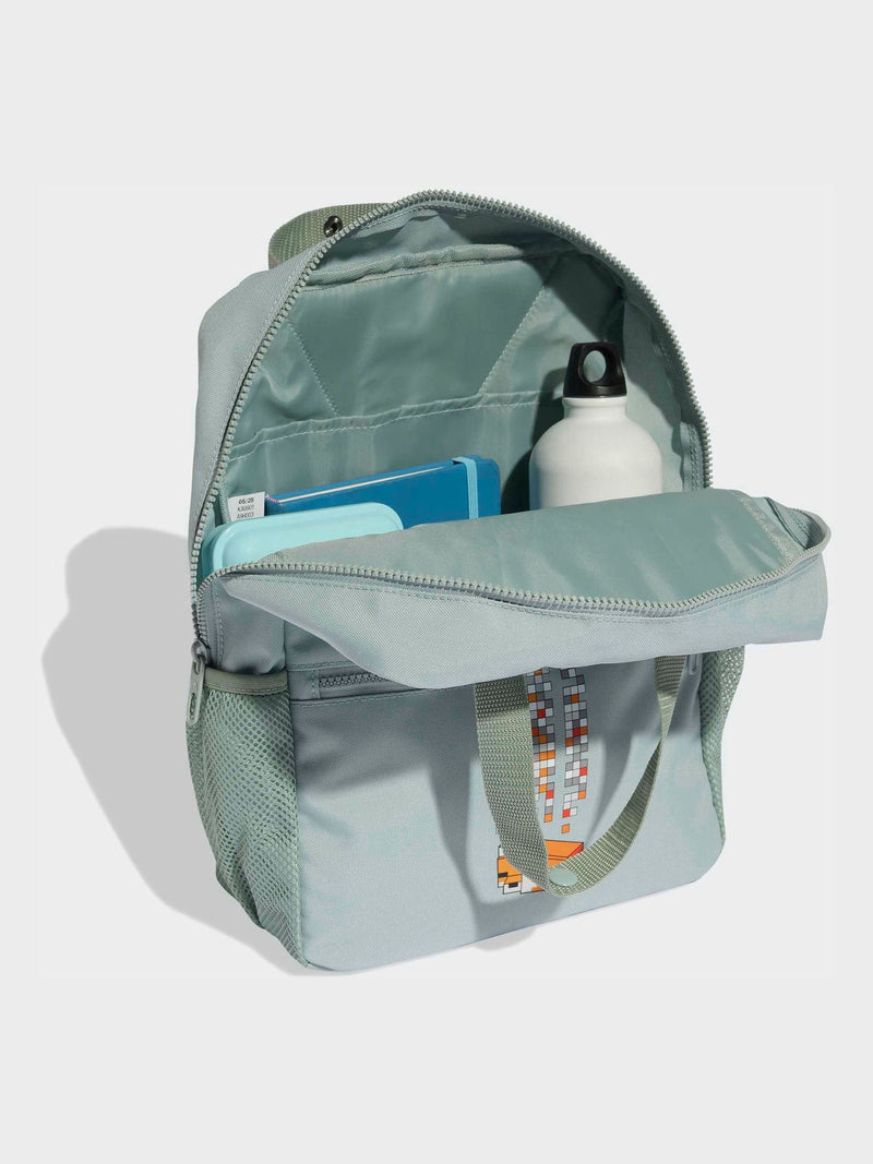 adidas green Minecraft kids backpack - imported from the UK