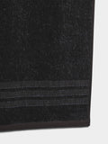 adidas black performance large towel, UK version