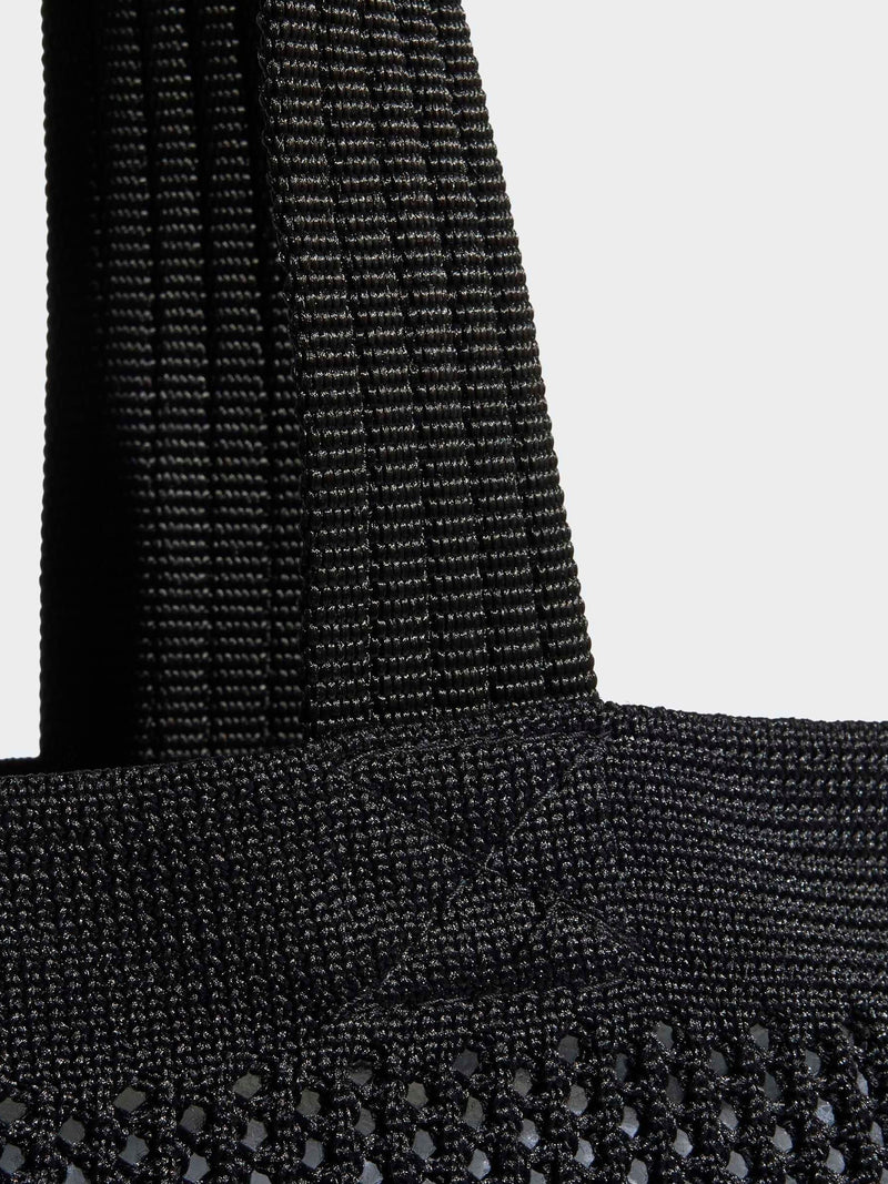 adidas Originals black crochet tote bag - British product