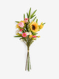 Lucy Tiffney pink artificial sunflower bunch 65cm, UK version