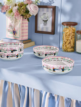 Next Cath Kidston Set of 4 Pink Paddington Blossom Pasta Bowls- Buy online at McGrocer