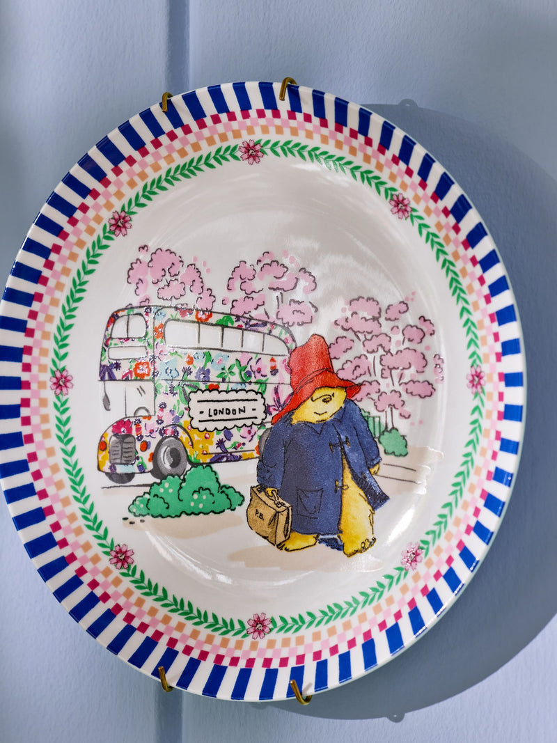 Cath Kidston pink Paddington Blossom side plates - British product