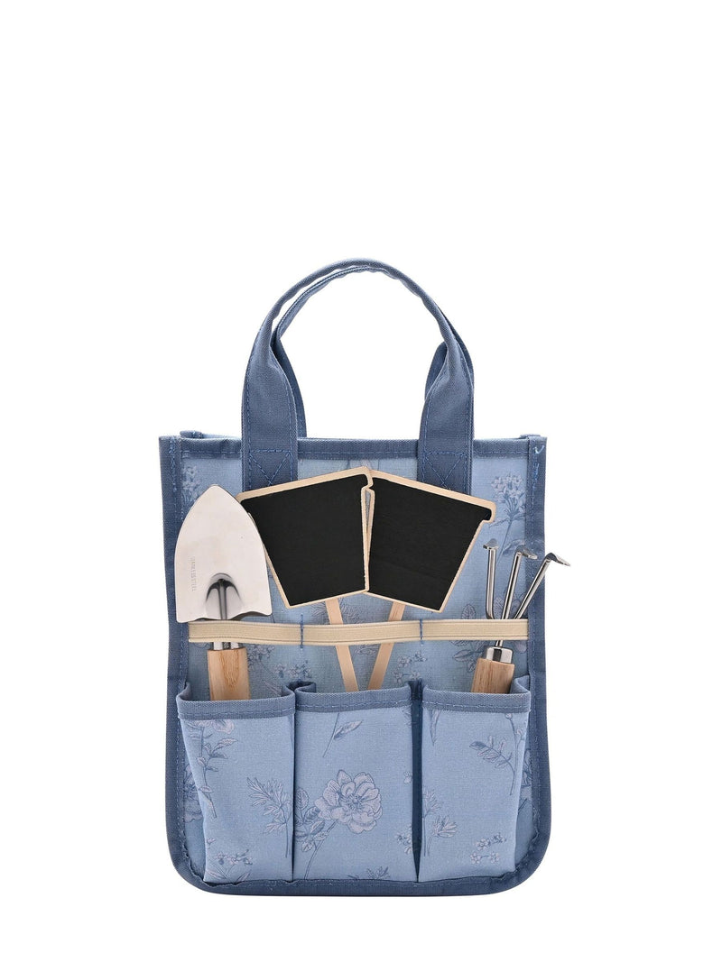 Loveabode personalised garden tote bag with floral print - British product