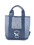 Loveabode personalised garden tote bag with floral print - British product