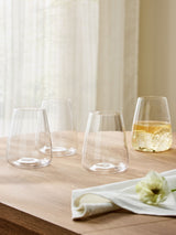 Next Set of 4 Clear Tapered Tumbler Glasses- Buy online at McGrocer