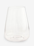 Set of 4 clear tapered tumbler glasses - British product