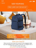 Flight Knight black carry-on rucksack 24L (British brand)