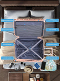 Flight Knight pink hardcase luggage set - British product