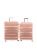 Flight Knight pink hardcase luggage set - British product