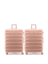 Next Flight Knight Pink Large Check-In Hardcase Travel Suitcase Set of 2- Buy online at McGrocer