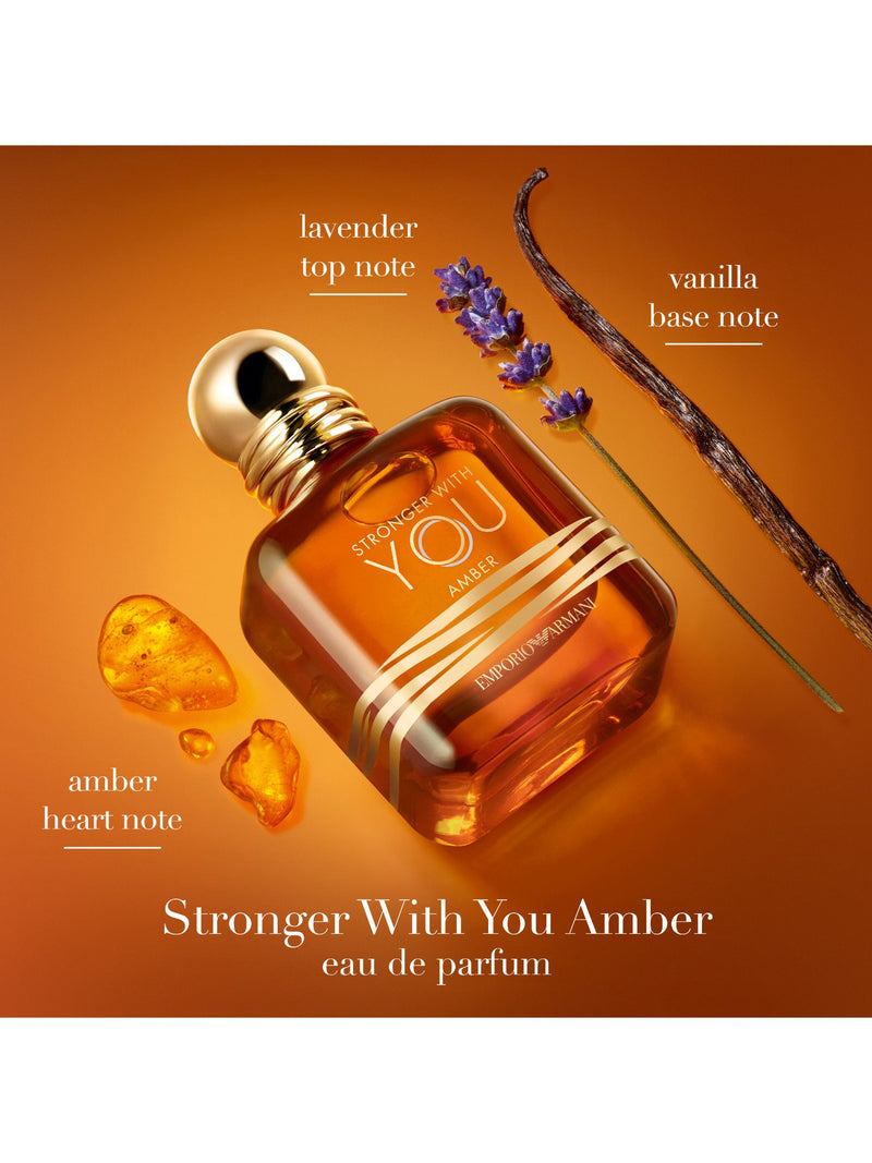 Armani Beauty Stronger With You Amber men's fragrance spray - British product
