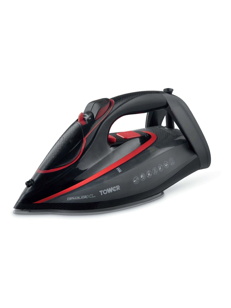 Tower steam iron cordless ceramic soleplate, imported from the UK