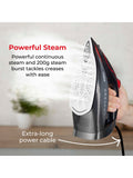 Tower steam iron cordless ceramic soleplate, imported from the UK