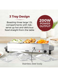 Tower Stainless Steel Buffet Server with 3 x 1.5L Tray Capacity