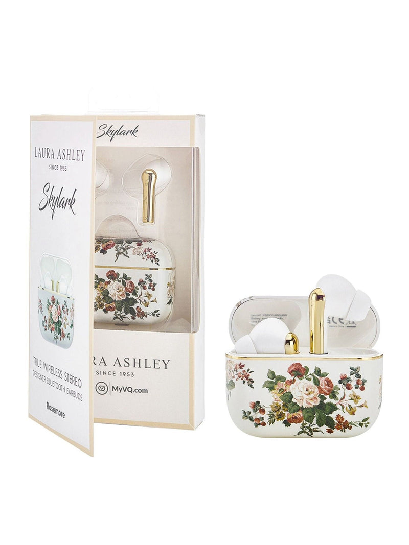 Laura Ashley Rosemore Skylark wireless earbuds (British brand)