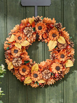 Next Dibor Autumn Wreath 43cm- Buy online at McGrocer