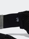 adidas Black Run Belt waist bag for running (British brand)