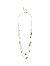 Next Aela Gold Tone Orb Multirow Long Necklace- Buy online at McGrocer