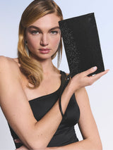 Next Victoria's Secret Black Diamanté Large Wristlet Pouch- Buy online at McGrocer