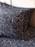 Rockett St George snow leopard pillowcases, imported from the UK