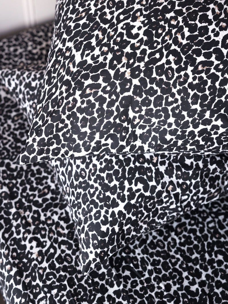 Rockett St George snow leopard pillowcases, imported from the UK