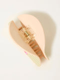 FatFace green stripe cherry claw clip - British product