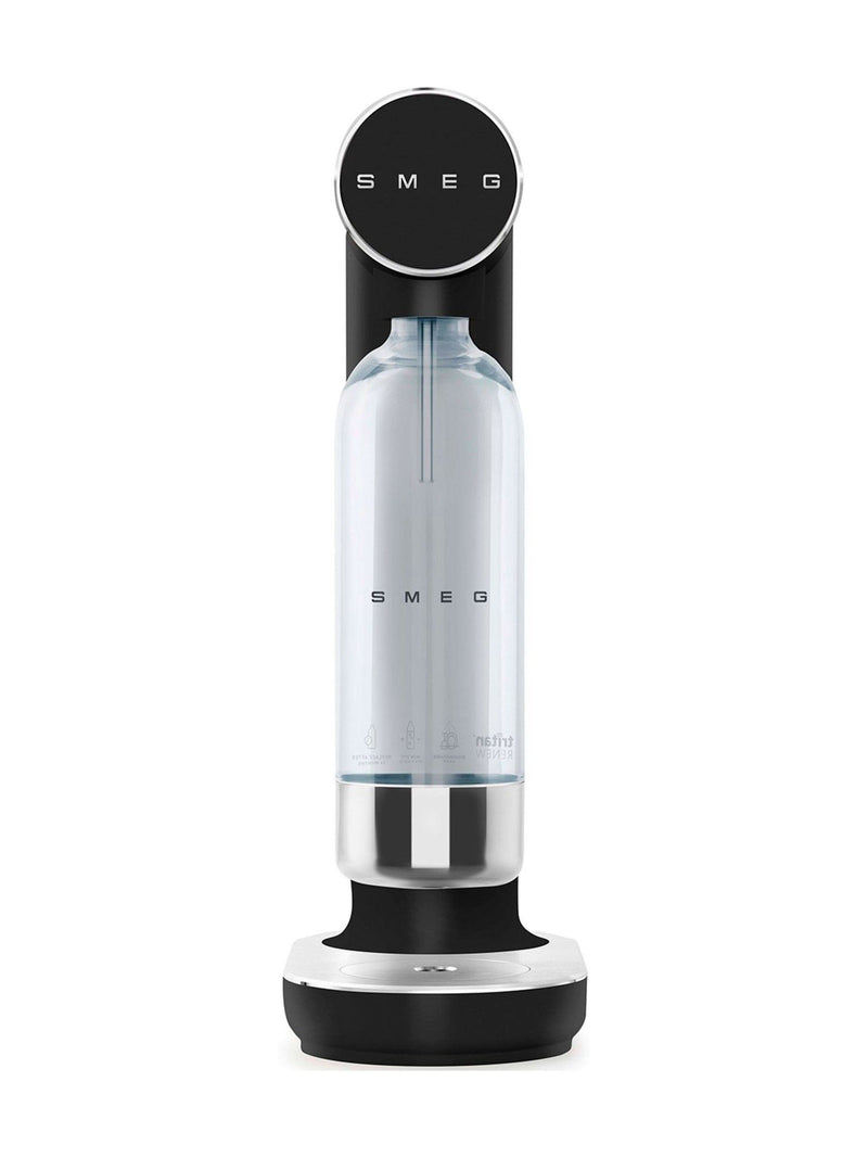 Smeg Matte Black soda maker 800ml (British brand)