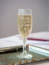Next PMC Personalised Mother Of The Groom Champagne Flute 19.6cm- Buy online at McGrocer