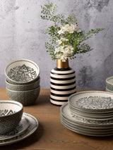 Next Code Maison 12 Piece Green Inari Dinner Set- Buy online at McGrocer
