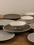 Masterchef 12 Piece Grey Nagoya Dinner Set, imported from the UK