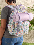 Maisie floral print 4-person picnic backpack, UK version
