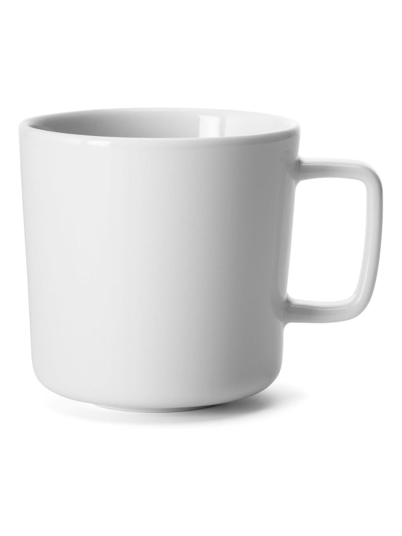 LSA International set of two white collective porcelain mugs, 370ml each, UK version