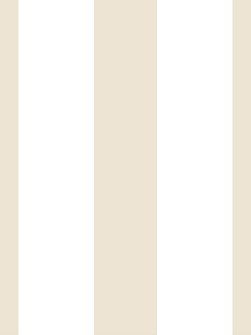 Style Sisters beige wide stripe wallpaper sample A4, imported from the UK