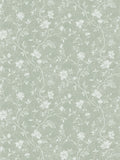 Galerie Green Spring Blossom floral wallpaper A4 sample (British brand)