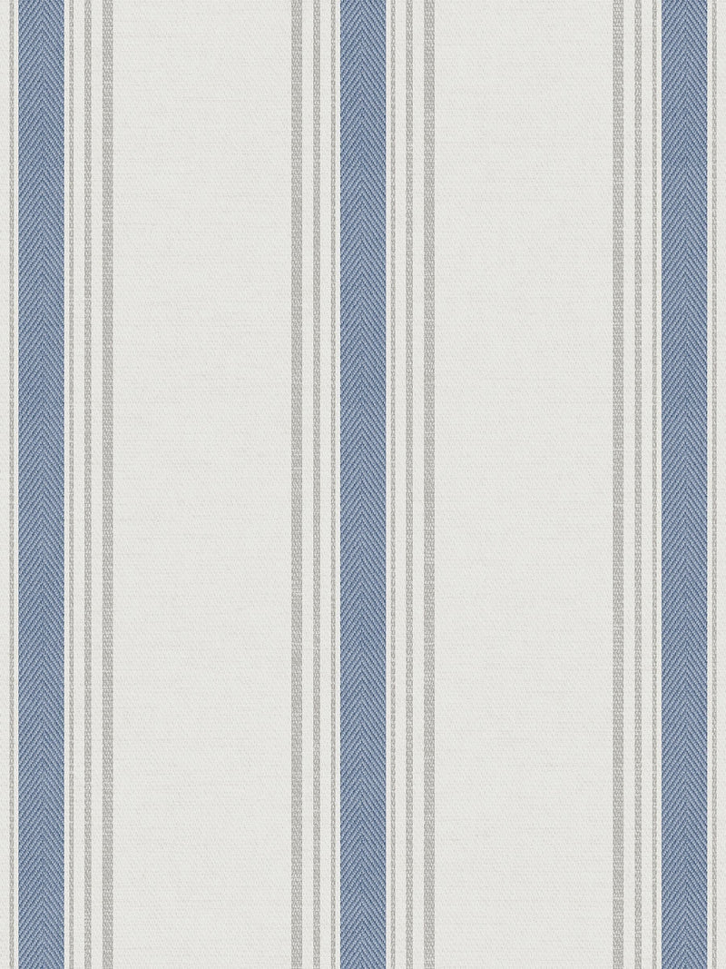 Galerie Blue Spring Blossom Stripe A4 wallpaper sample (British brand)