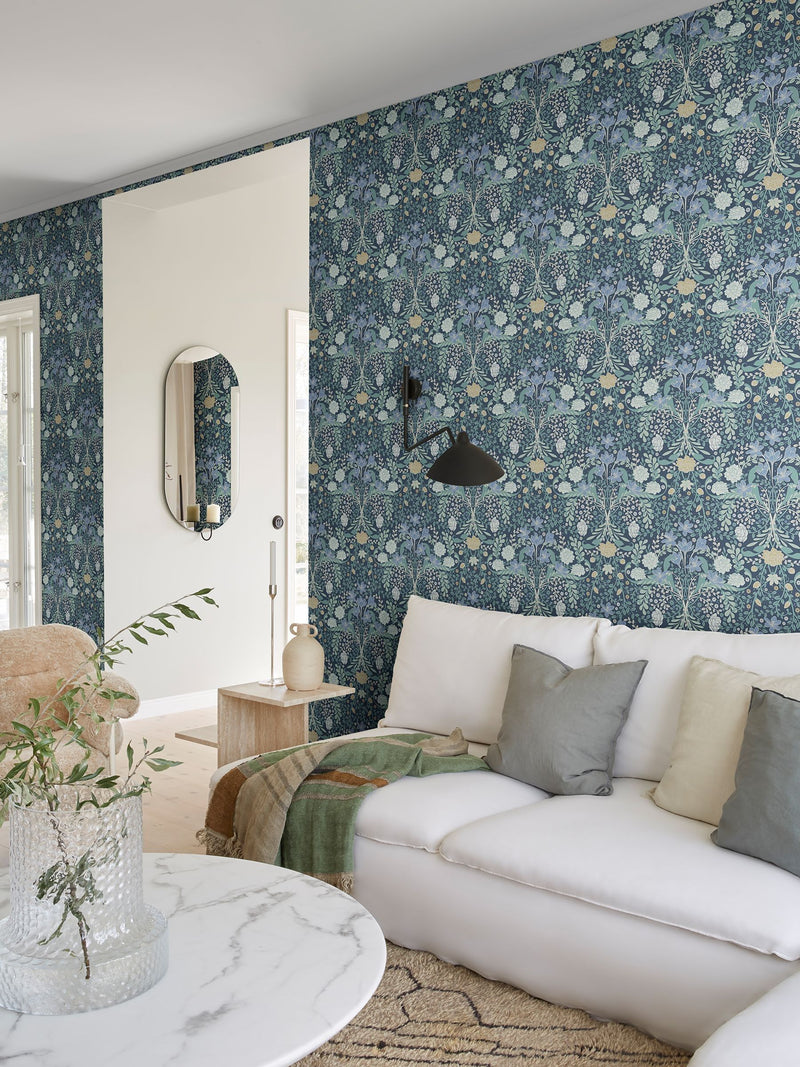 Galerie floral wallpaper sample A4 - British product