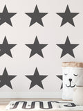 Style Sisters Black Single Star A4 Wallpaper Sample